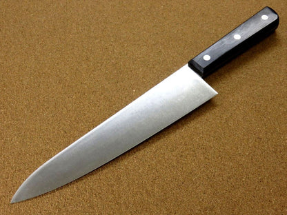 Japanese Masahiro Kitchen Gyuto Chef's Knife 8.3" MV-85 Carbon Steel SEKI JAPAN