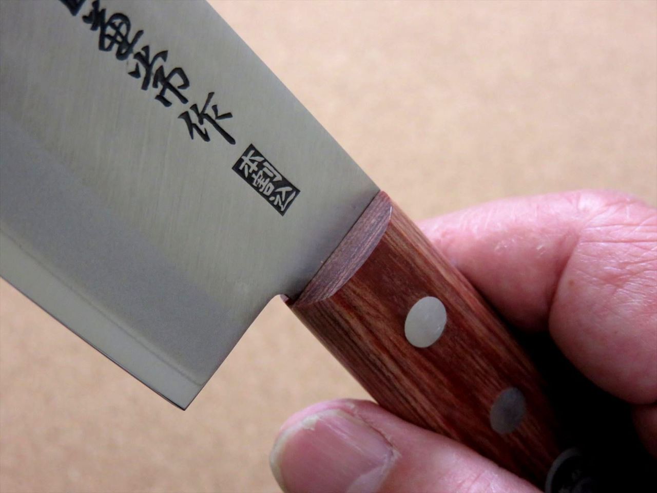 Japanese Kanetsune Kitchen Small Vegetable Knife 135mm 5.3" Warikomi SEKI JAPAN