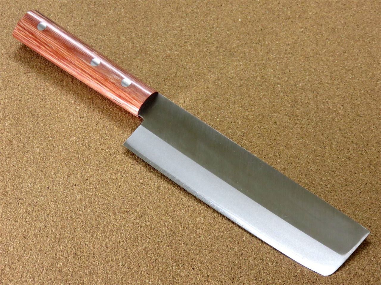 Japanese Kanetsune Kitchen Nakiri Vegetable Knife 165mm 6.5" Warikomi SEKI JAPAN