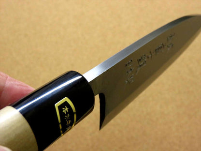 Japanese Kitchen Deba Knife 150mm 5.9 inch White Steel Shirogami #3 SEKI JAPAN