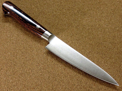 Japanese SETO ISEYA-B Kitchen Utility Knife 4.7 inch Mahogany Bolster SEKI JAPAN