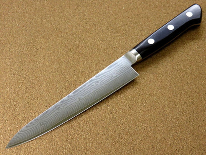 Japanese Kanetsune Kitchen Petty Utility Knife 5.9 inch VG10 Damascus SEKI JAPAN