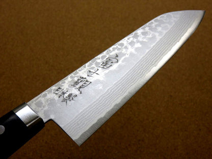 Japanese Kitchen Santoku Knife 170mm 6.7inch VG10 Damascus Multilayer SEKI JAPAN