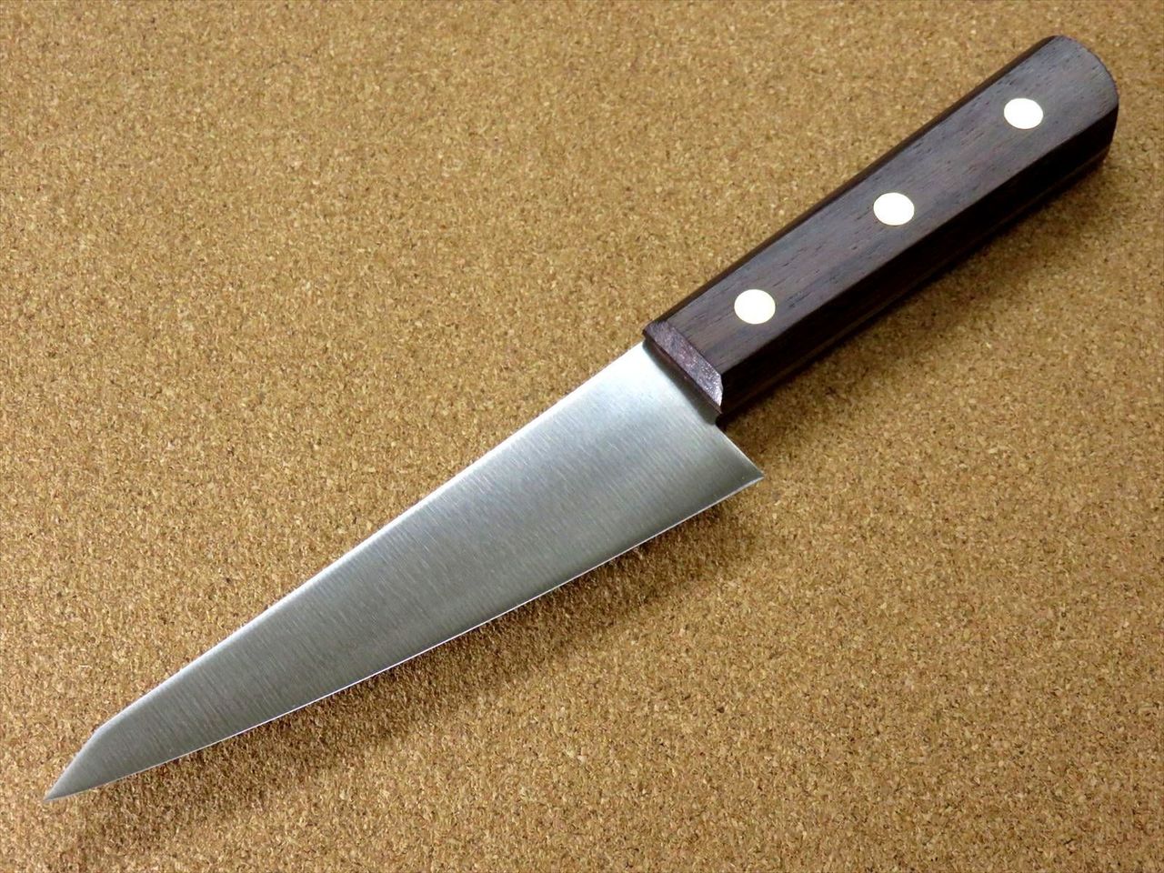 Hagane Masahiro Kitchen Santoku Knife 6.7 Molybdenum Carbon Steel