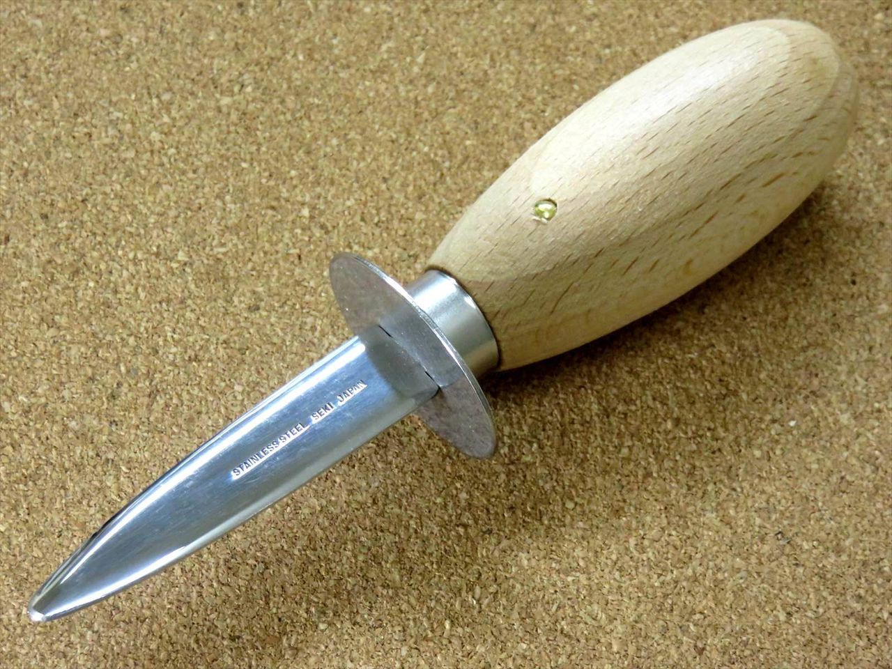Japanese Clam Oyster Knife 64mm 2.5 inch Chef Tools Stainless Steel SEKI JAPAN