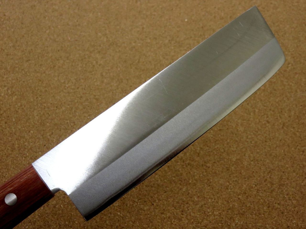 Japanese Kanetsune Kitchen Nakiri Vegetable Knife 165mm 6.5" Warikomi SEKI JAPAN