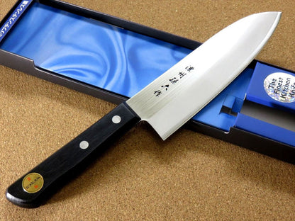 Japanese Nosyu Magoroku Kitchen Santoku Knife 170mm 6.7" Molybdenum SEKI JAPAN