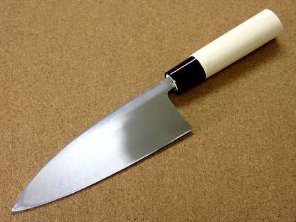 Japanese Kiyotsuna Kitchen Deba Knife 165mm 6.5" Single edged Right handed JAPAN