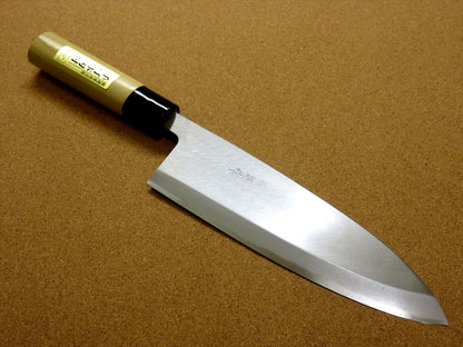 Japanese Kiyotsuna Kitchen Deba Knife 9 inch Single edged Right handed JAPAN