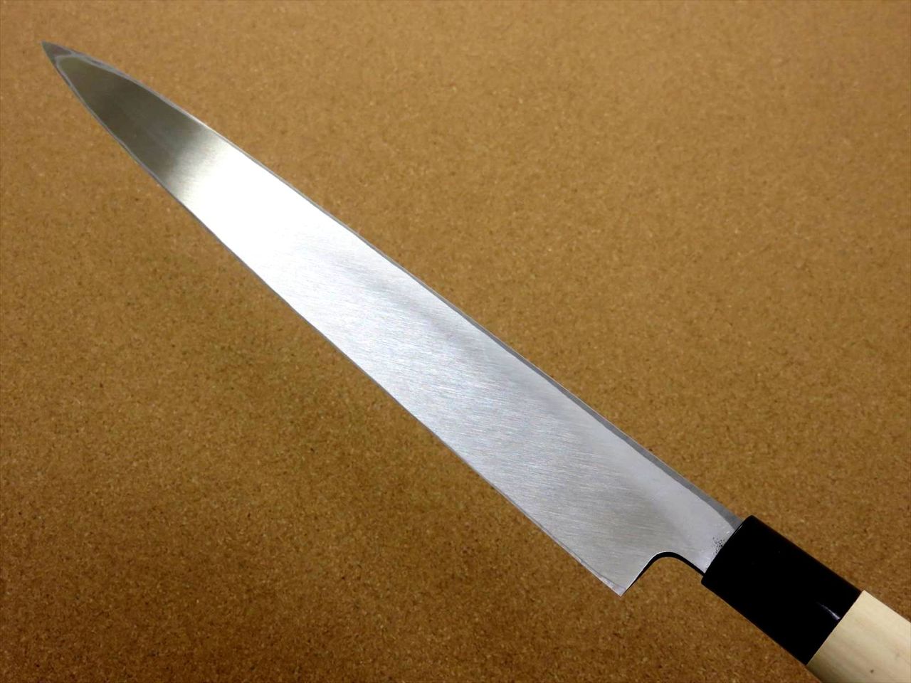 Japanese Kiyotsuna Kitchen Sashimi Yanagiba Knife 300mm 11.8" Right handed JAPAN