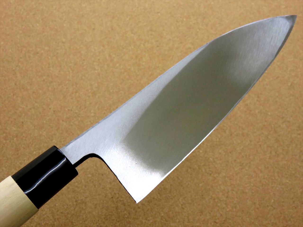 Japanese Kiyotsuna Kitchen Deba Knife 180mm 7.1" Single edged Left handed JAPAN