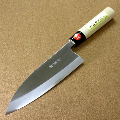 Japanese Kiyotsuna Kitchen Deba Knife 180mm 7.1" Single edged Left handed JAPAN