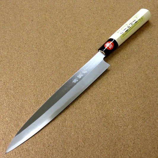 Japanese Kiyotsuna Kitchen Sashimi Yanagiba Knife 210mm 8.3" Left handed JAPAN
