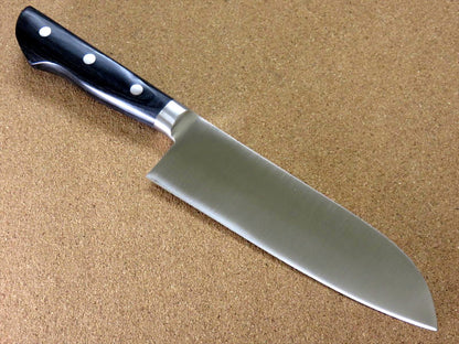 Japanese Kitchen Santoku Knife 165mm 6 inch Meat Fish cut Bolster SEKI JAPAN