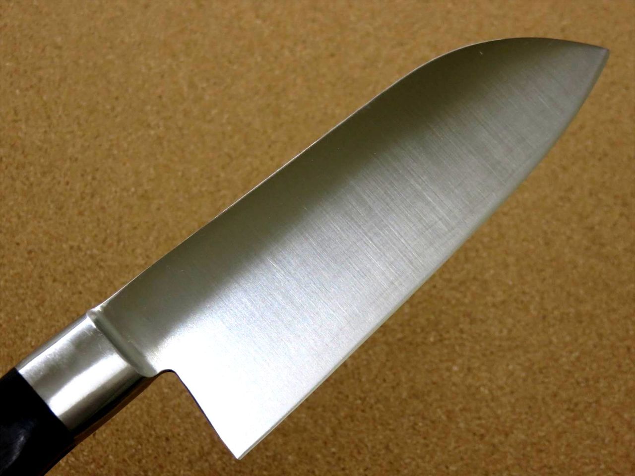 Japanese Kitchen Santoku Knife 155mm 6.1 inch Meat Fish cut Bolster SEKI JAPAN
