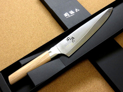 Japanese KAI SEKI MAGOROKU Kitchen Gyuto Chef's Knife 180mm 7 in 3 Layers JAPAN