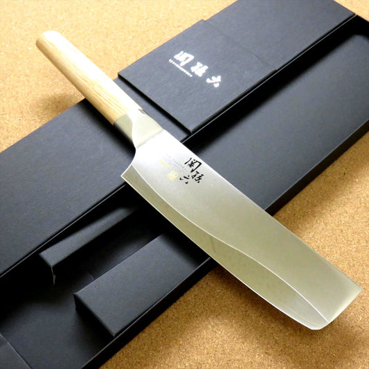 Japanese KAI SEKI MAGOROKU Vegetable Nakiri Knife 165mm 6 in 3 Layers SEKI JAPAN
