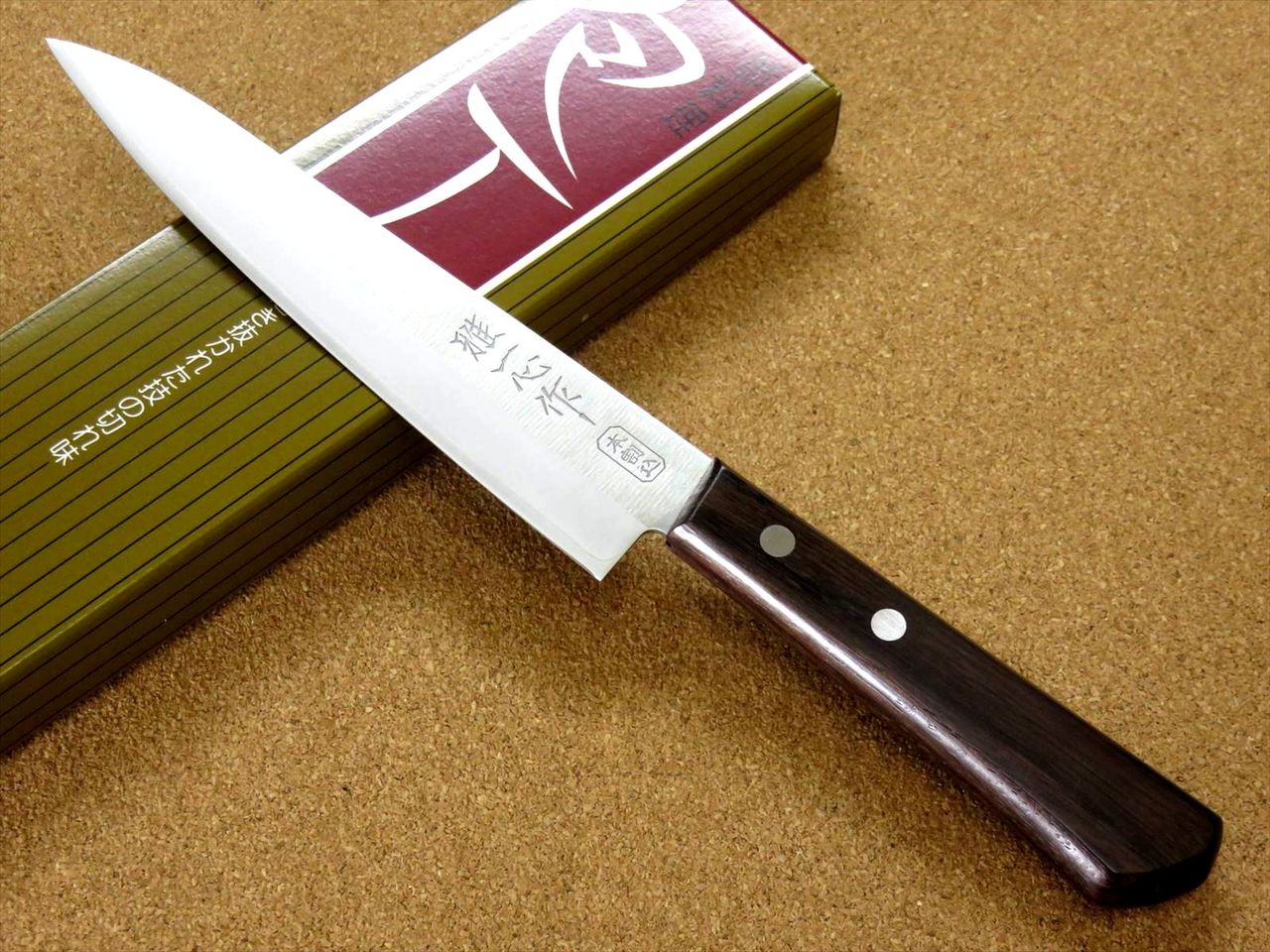 Japanese Miyabi Isshin Kitchen Petty Utility Knife 5.9 inch 3 Layers SEKI JAPAN