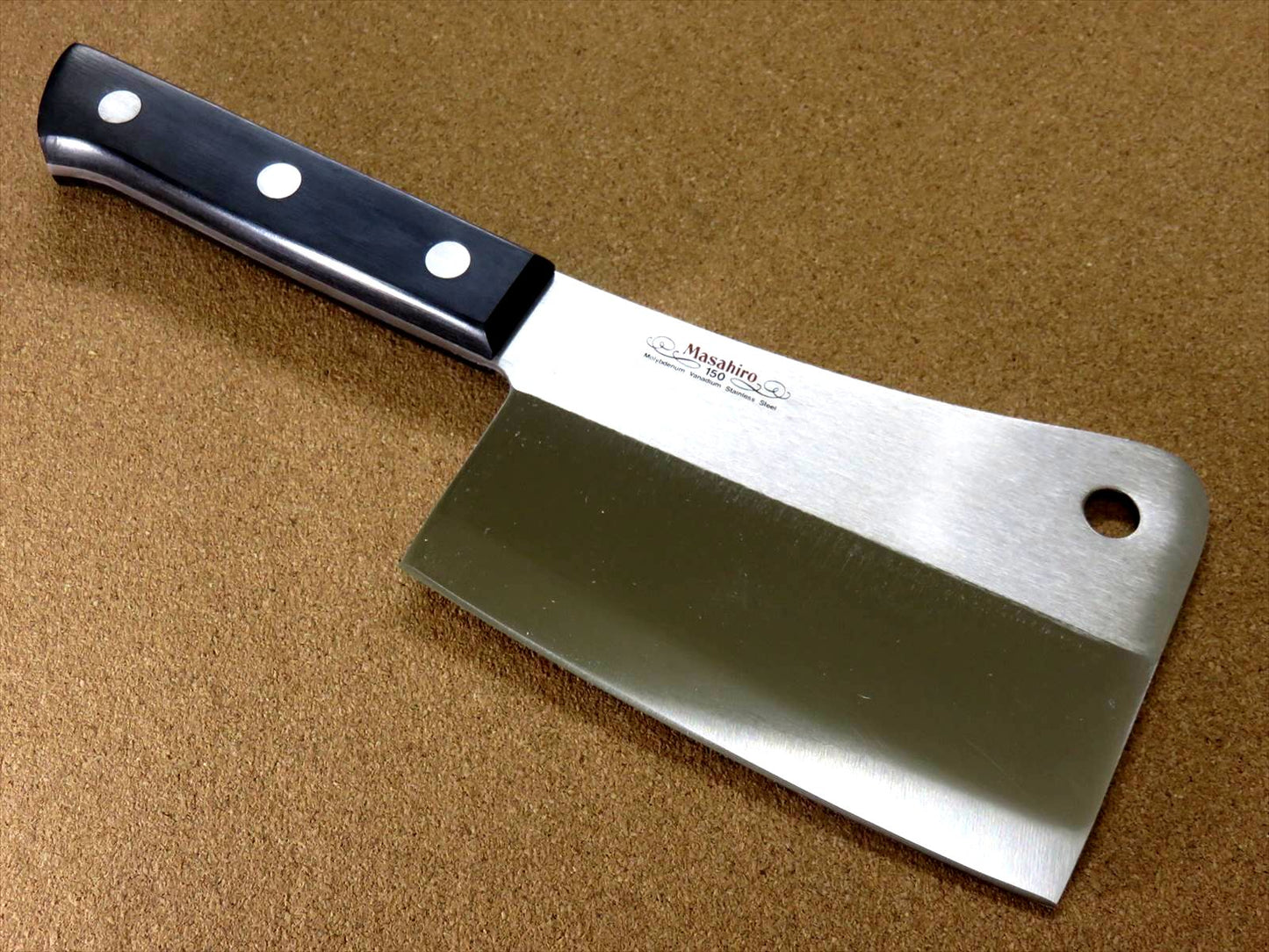 Japanese MASAHIRO Kitchen Cleaver Butcher Chopper Knife 160mm 6 inch SEKI JAPAN