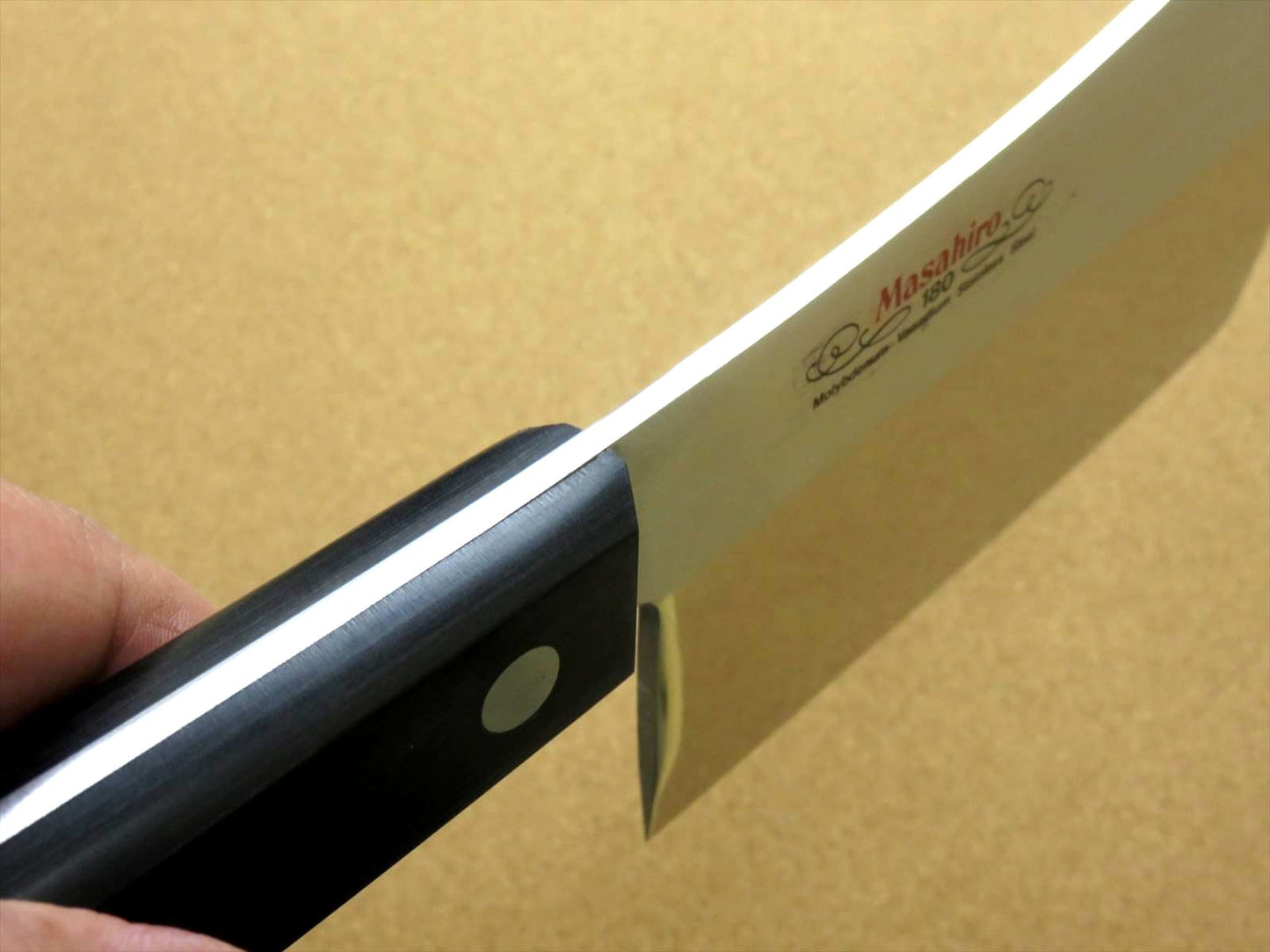 Japanese MASAHIRO Kitchen Cleaver Butcher Chopper Knife 185mm 7 inch SEKI JAPAN