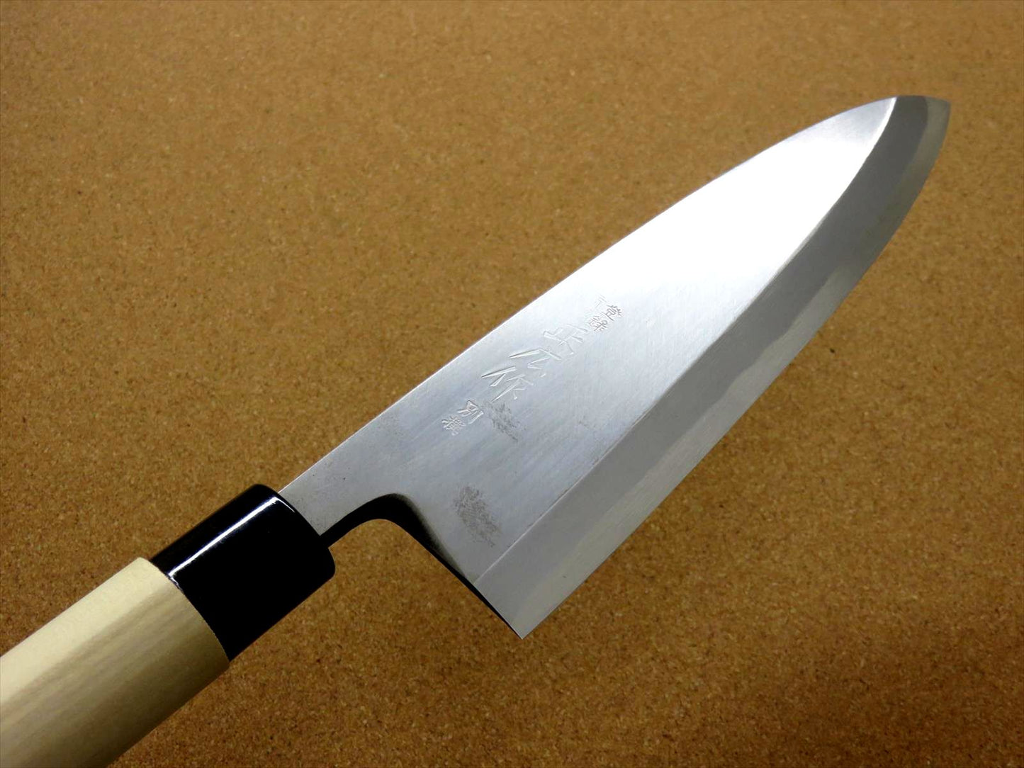 Japanese Masahiro Kitchen Deba Knife 8 inch Yellow Steel Right handed SEKI JAPAN