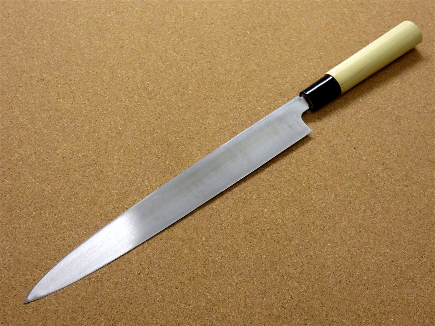Japanese Masahiro Kitchen Yanagiba Knife 11 inch Yellow Steel Right handed JAPAN