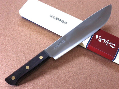 Japanese Masahiro Special Kitchen Knife Atamaotoshi 9.3" Carbon Steel SEKI JAPAN