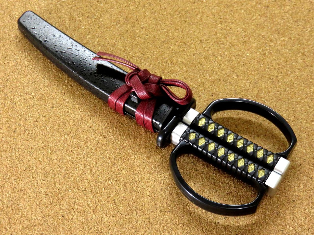 Japanese NIKKEN Samurai Design Paper Scissors Ryoma Sakamoto Right handed JAPAN