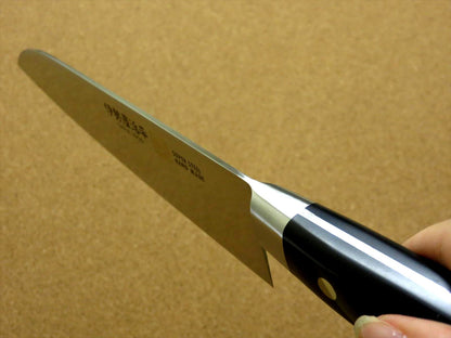 Japanese SETO-F ISEYA JIHEI Kitchen Santoku Knife 180mm 7 in Bolster SEKI JAPAN