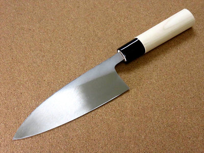 Japanese Kitchen Deba Knife 150mm 5.9 inch Single edged Right handed SEKI JAPAN