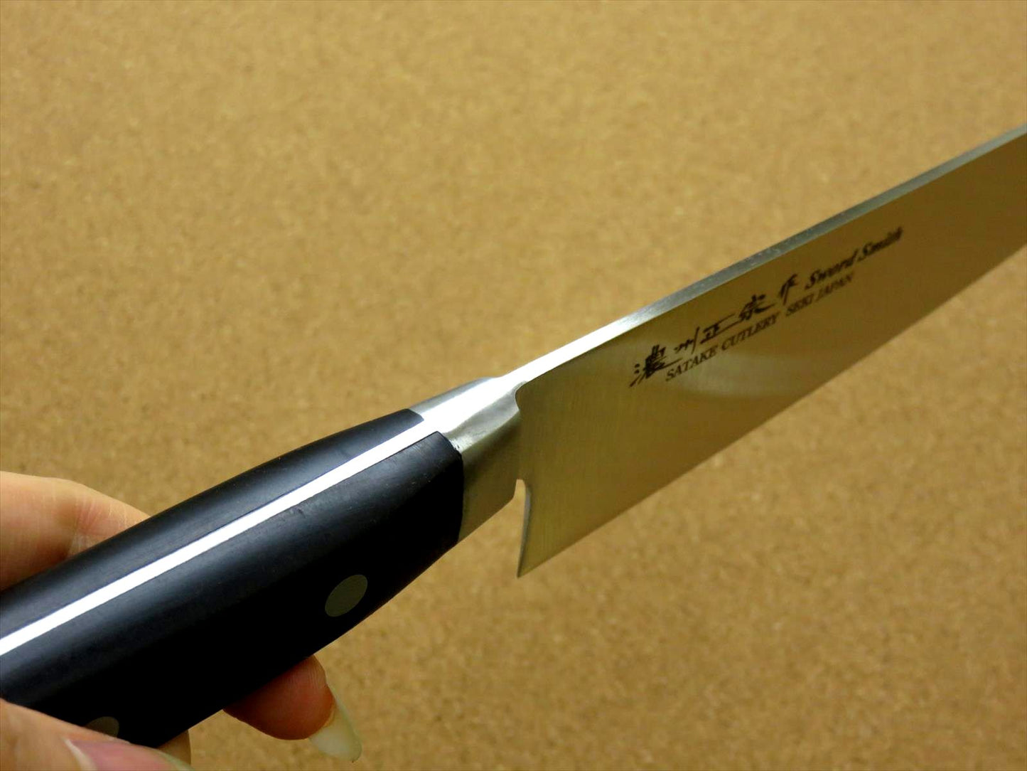 Japanese Masamune Kitchen Chef's Knife 210mm 8 inch ABS resin Bolster SEKI JAPAN