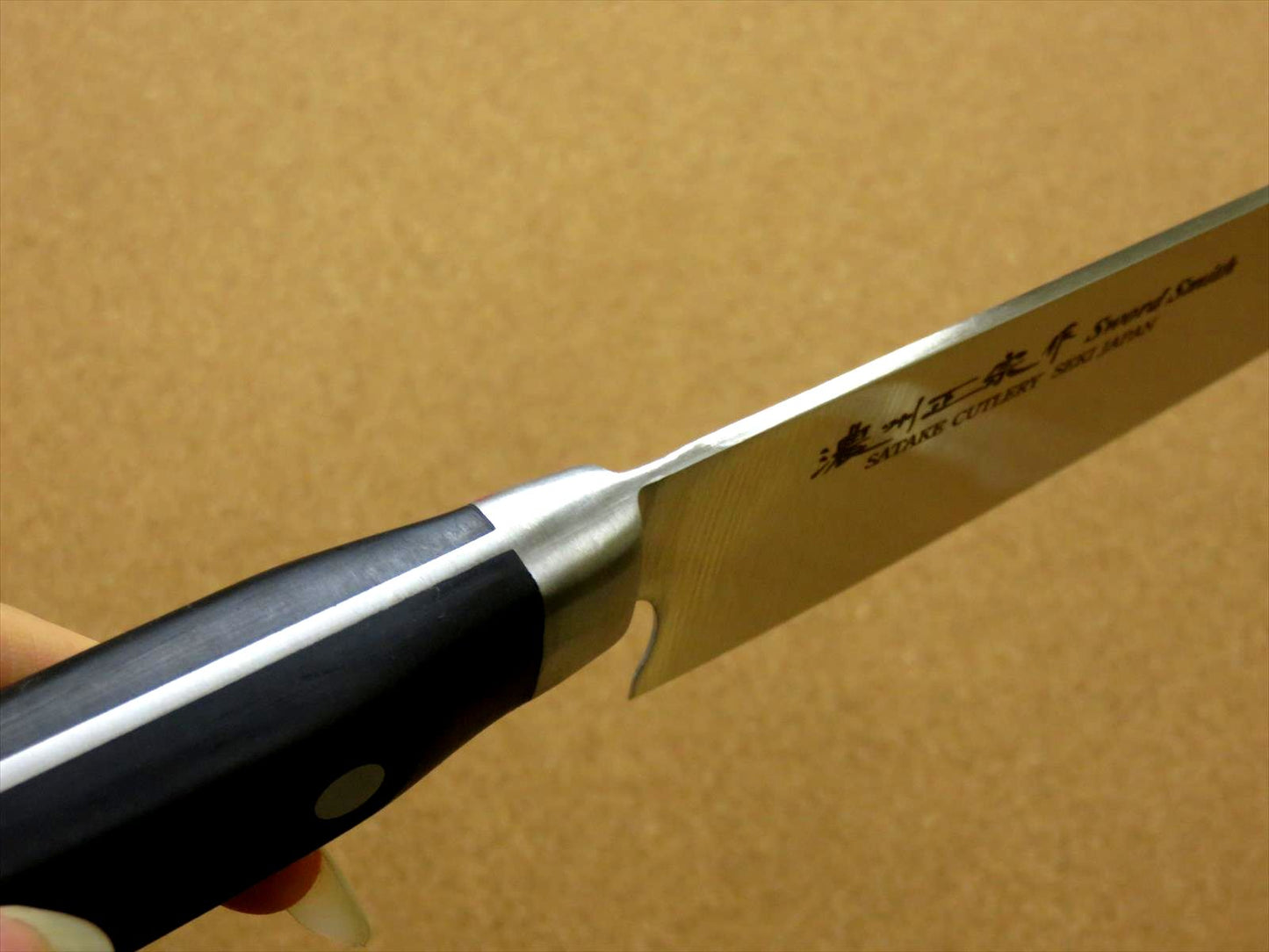 Japanese Masamune Kitchen Bunka Chef's Knife 8 inch ABS resin Bolster SEKI JAPAN