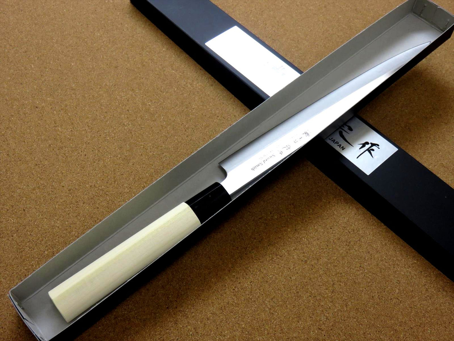 Japanese Masamune Kitchen Sashimi Knife 9 in Single edged Left handed SEKI JAPAN