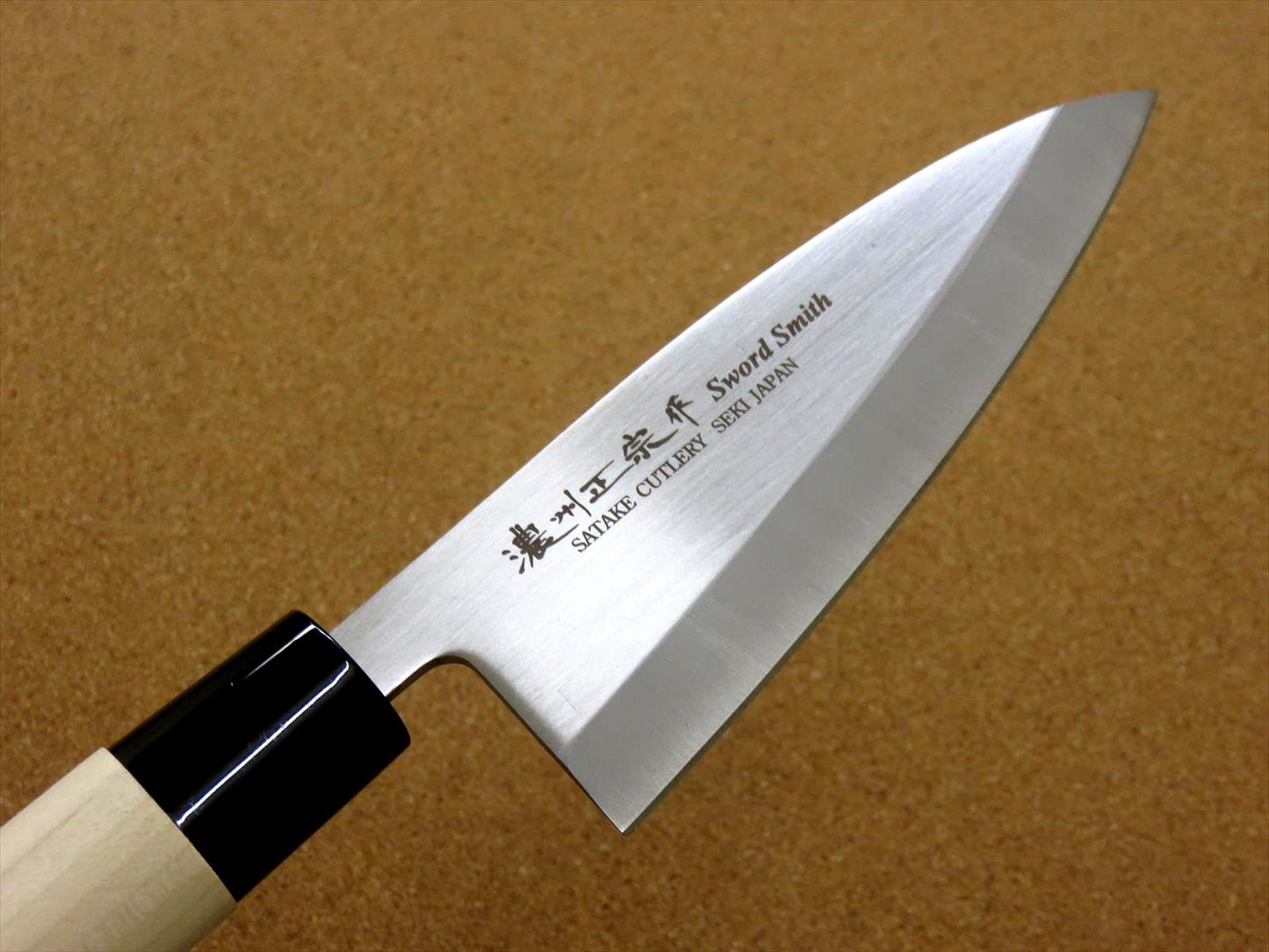 Japanese Masamune Kitchen Deba Knife 5 inch Single edged Right handed SEKI JAPAN