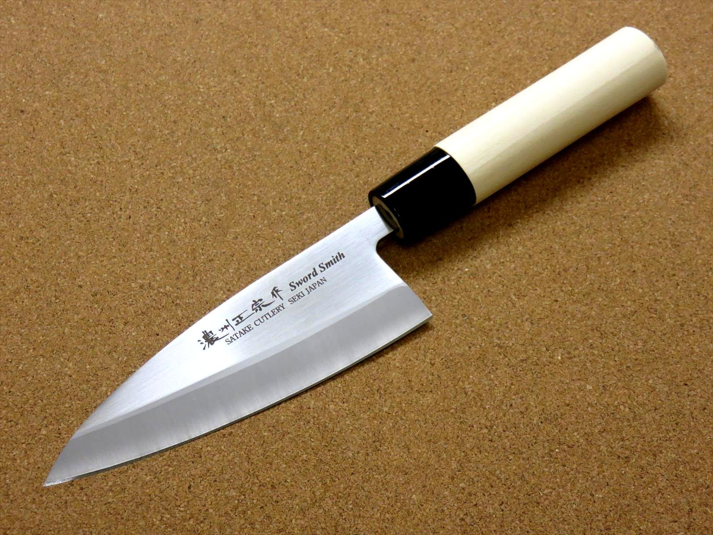 Japanese Masamune Kitchen Deba Knife 140mm 5 inch Single edged Left handed JAPAN