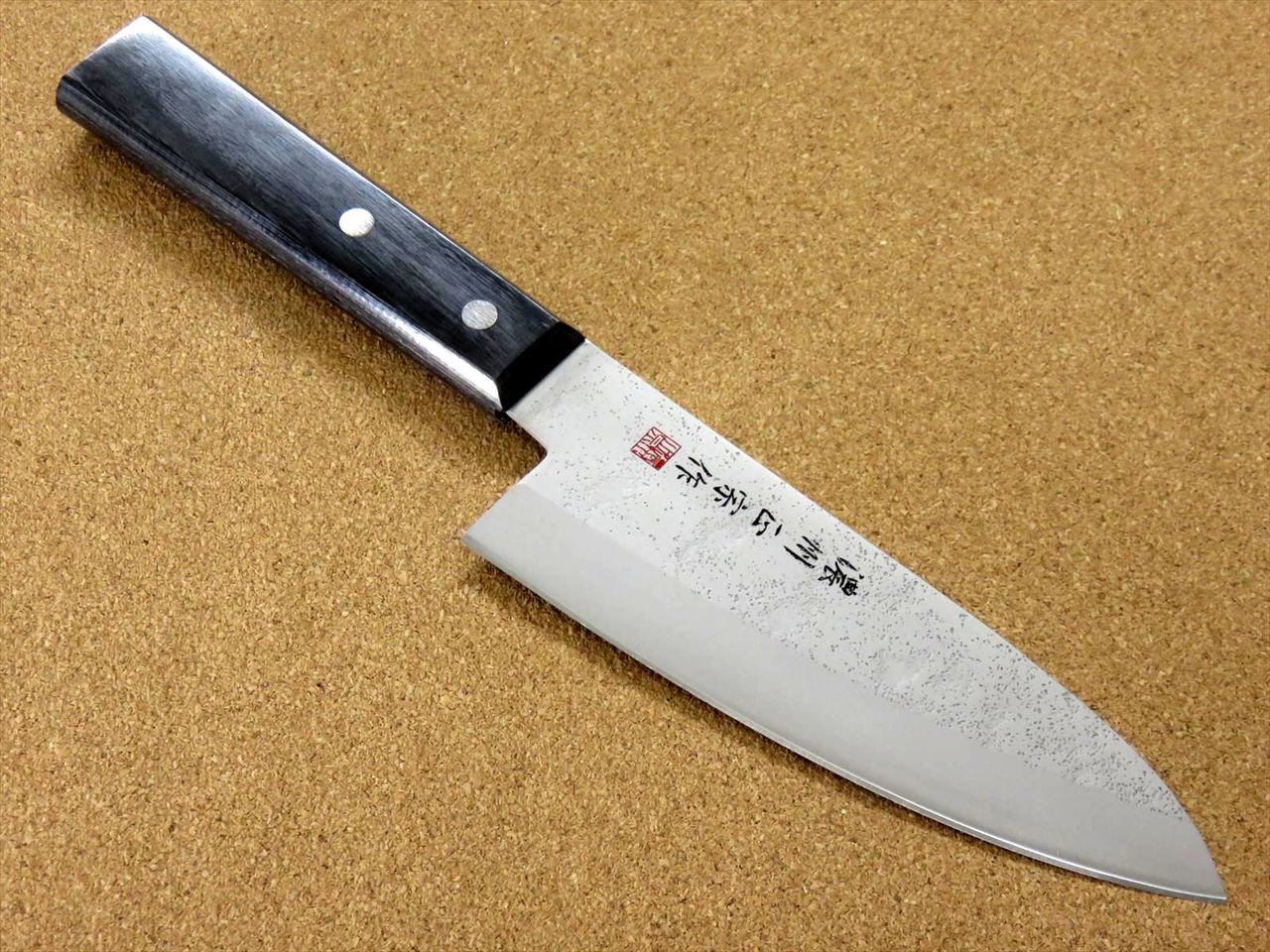 Japanese Masamune Kitchen Deba Knife 6.1" Nashiji Laminated plywood SEKI JAPAN