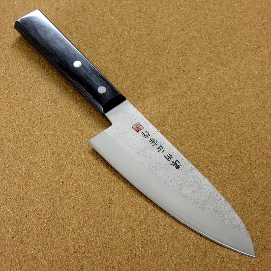 Japanese Masamune Kitchen Deba Knife 6.1" Nashiji Laminated plywood SEKI JAPAN