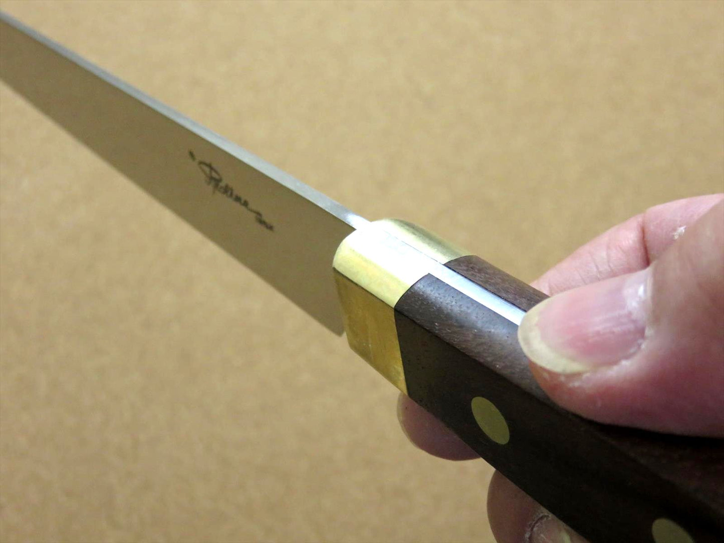 Japanese Kitchen Slicing Knife 230mm 9 inch Cutting meat fish ham SEKI JAPAN